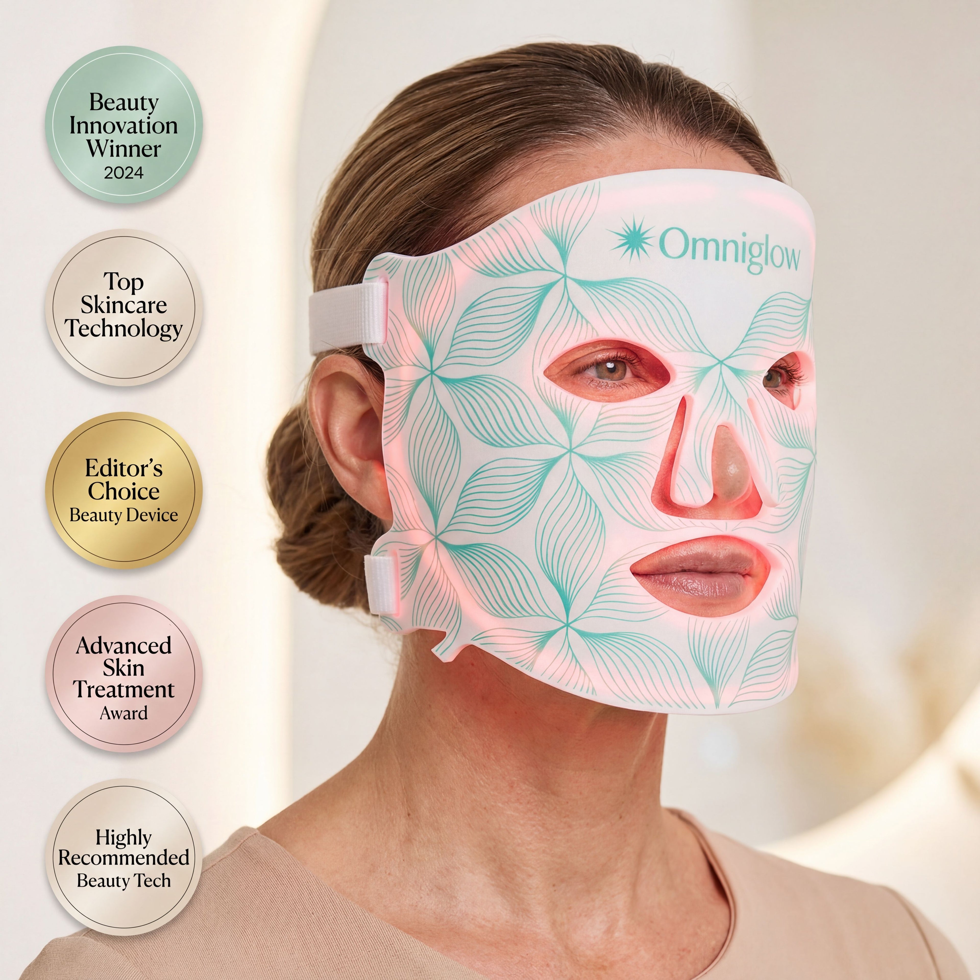 OMNIGLOW™ Contour LED Therapy Mask